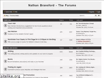 forums.nathanbransford.com