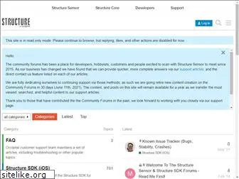 forums.structure.io