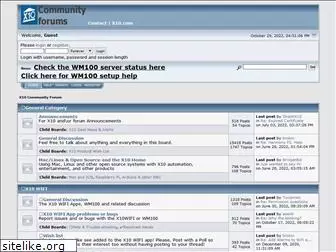 forums.x10.com