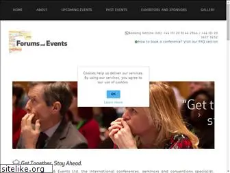 forumsandevents.co.uk