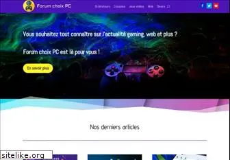 forumschoixpc.com