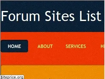 forumsiteslist.com