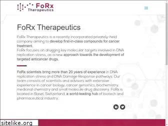 forxtherapeutics.com