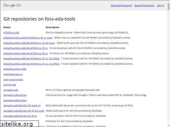 foss-eda-tools.googlesource.com
