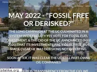 fossilfreeuc.net
