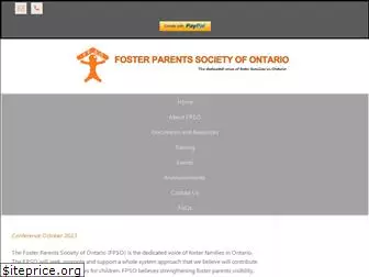 fosterparentssociety.org