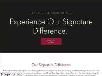 fostersignaturehomes.com