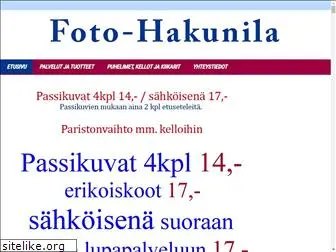 fotohakunila.fi
