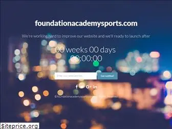 foundationacademysports.com