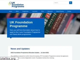 foundationprogramme.nhs.uk