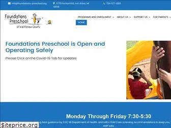 foundations-preschool.org