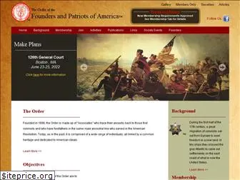 founderspatriots.org