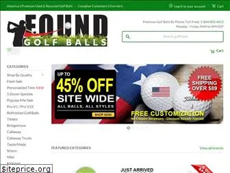foundgolfballs.com