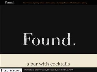 foundthebar.com