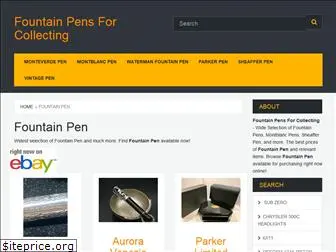 fountainpensforcollecting.com