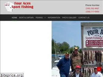 fouracessportfishing.com