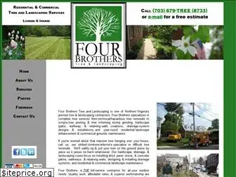 fourbrotherstreeandlandscaping.com