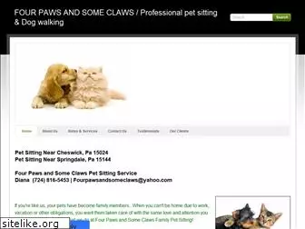 fourpawsandsomeclaws.com