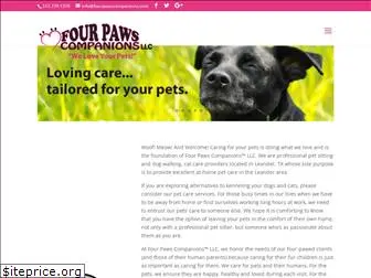 fourpawscompanions.com