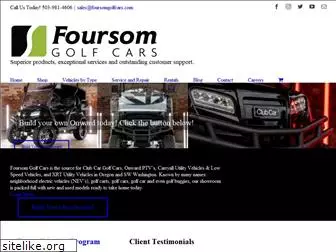 foursomgolfcars.com