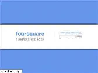 foursquareconf.com