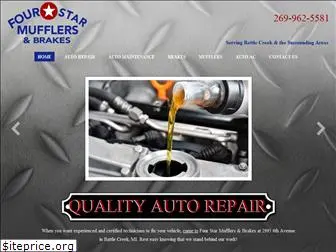 fourstarmuffler.com