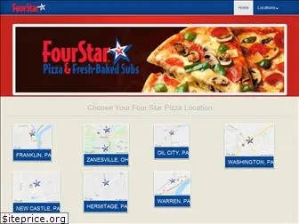 fourstarpizza.com