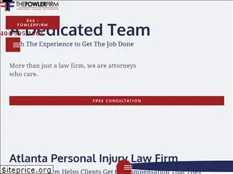 fowlerfirmlaw.com