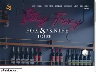 foxandtheknife.com