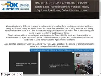 foxauctioneering.com