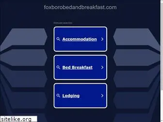 foxborobedandbreakfast.com