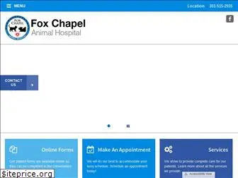 foxchapelanimalhospital.com