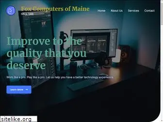 foxcomputersofmaine.com