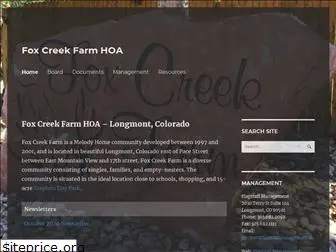 foxcreekfarm.org