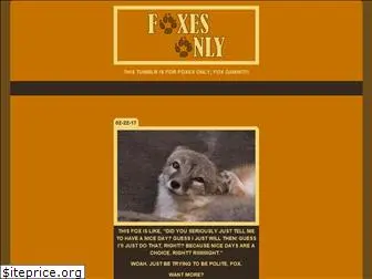 foxesonly.com