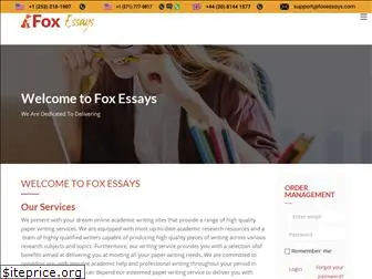 foxessays.com