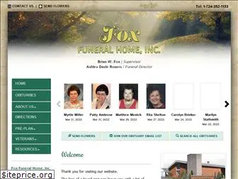 foxfuneralhomeinc.com