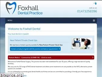 foxhalldental.co.uk