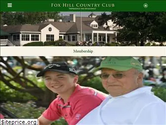 foxhillcountryclub.net