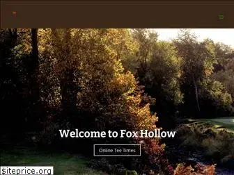 foxhollowgolf.net