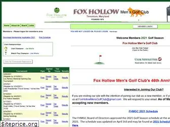 foxhollowmensgolfclub.org