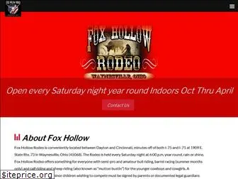 foxhollowrodeo.com