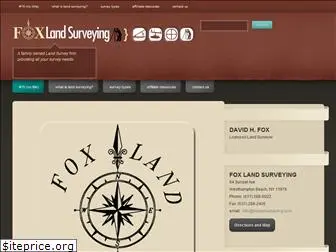 foxlandsurveying.com