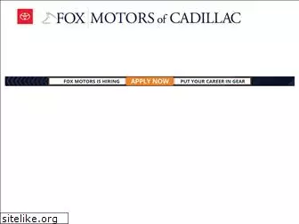 foxmotorsofcadillac.com