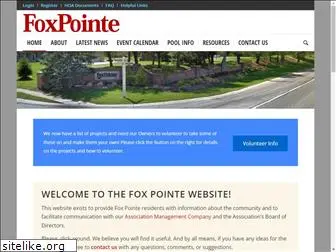 foxpointe-hoa.com