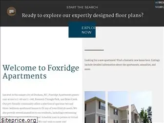 foxridge-apts.com