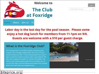 foxridgeclub.com