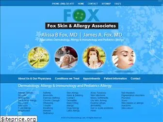 foxskinandallergy.com