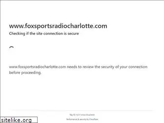 foxsportsradiocharlotte.com