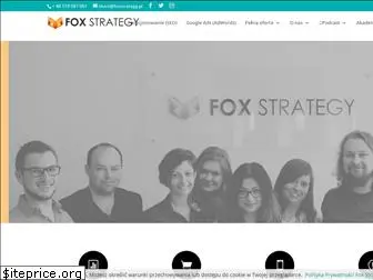 www.foxstrategy.pl website price